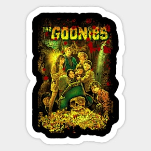 Goonies Quest The Goonies T-Shirt - Embark on Your Own Journey Sticker